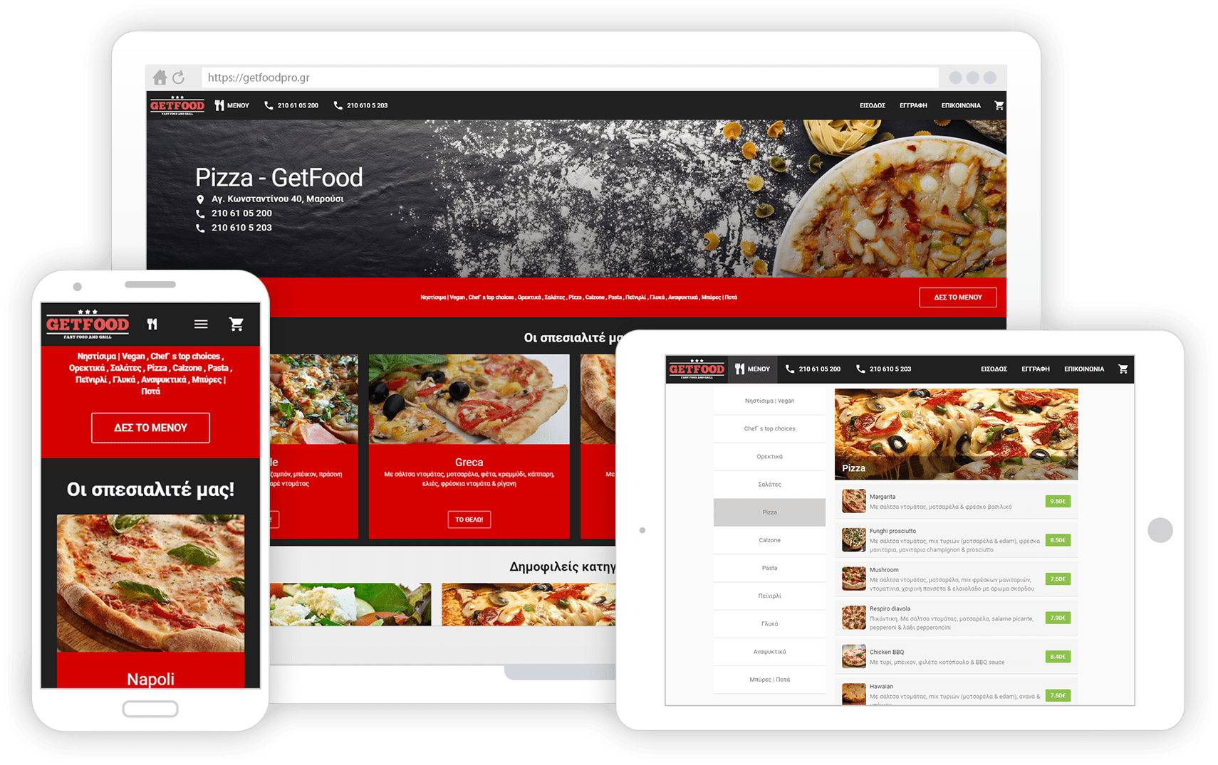 Order Pizza: Delivery Or Takeaway